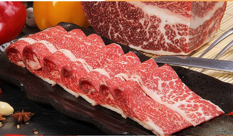 沈阳润雪厂家直销 澳洲进口生鲜牛肉 上脑牛排 冷冻牛肉批发